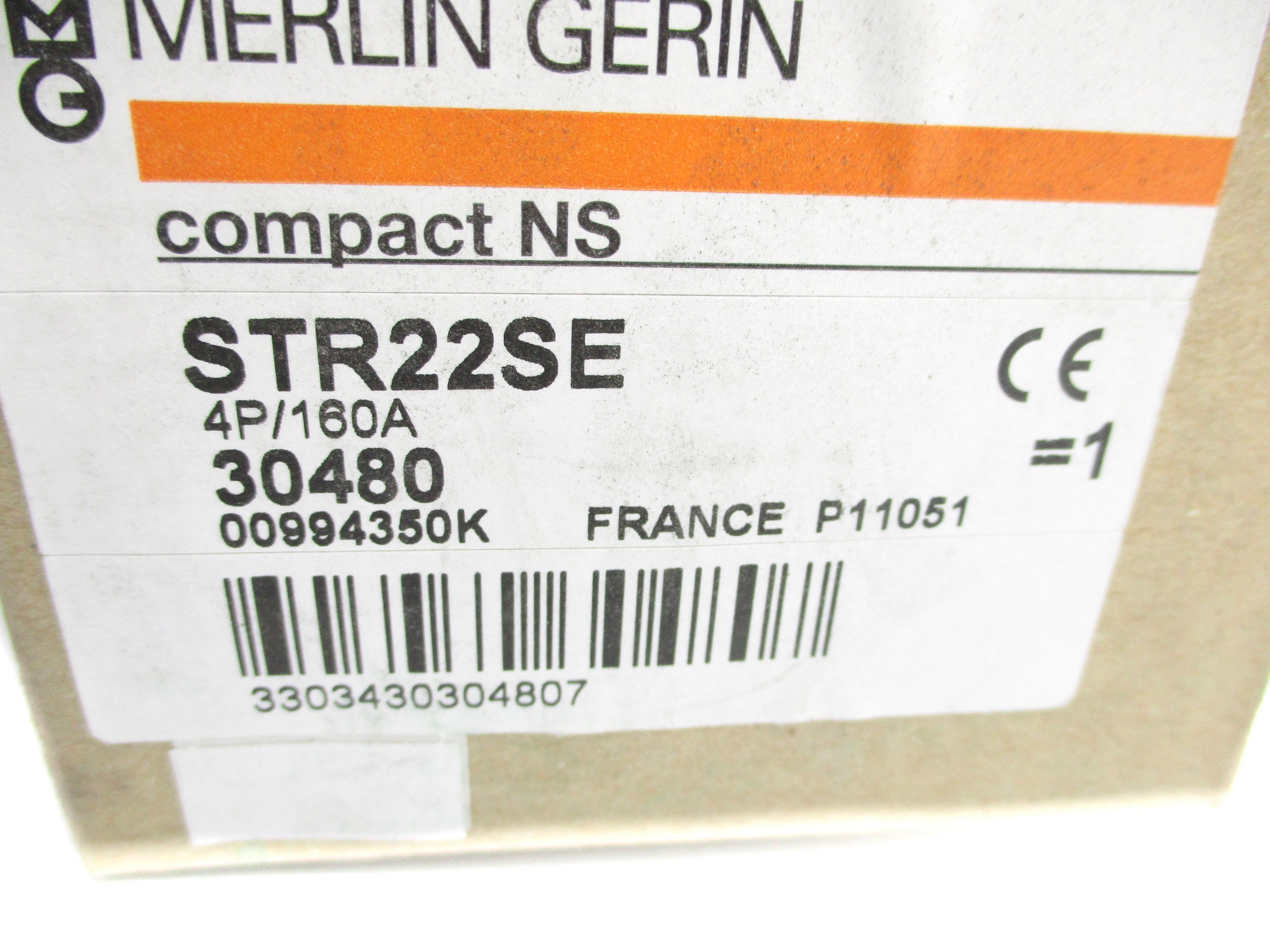 MERLIN GERIN STR22SE 160A NSMP