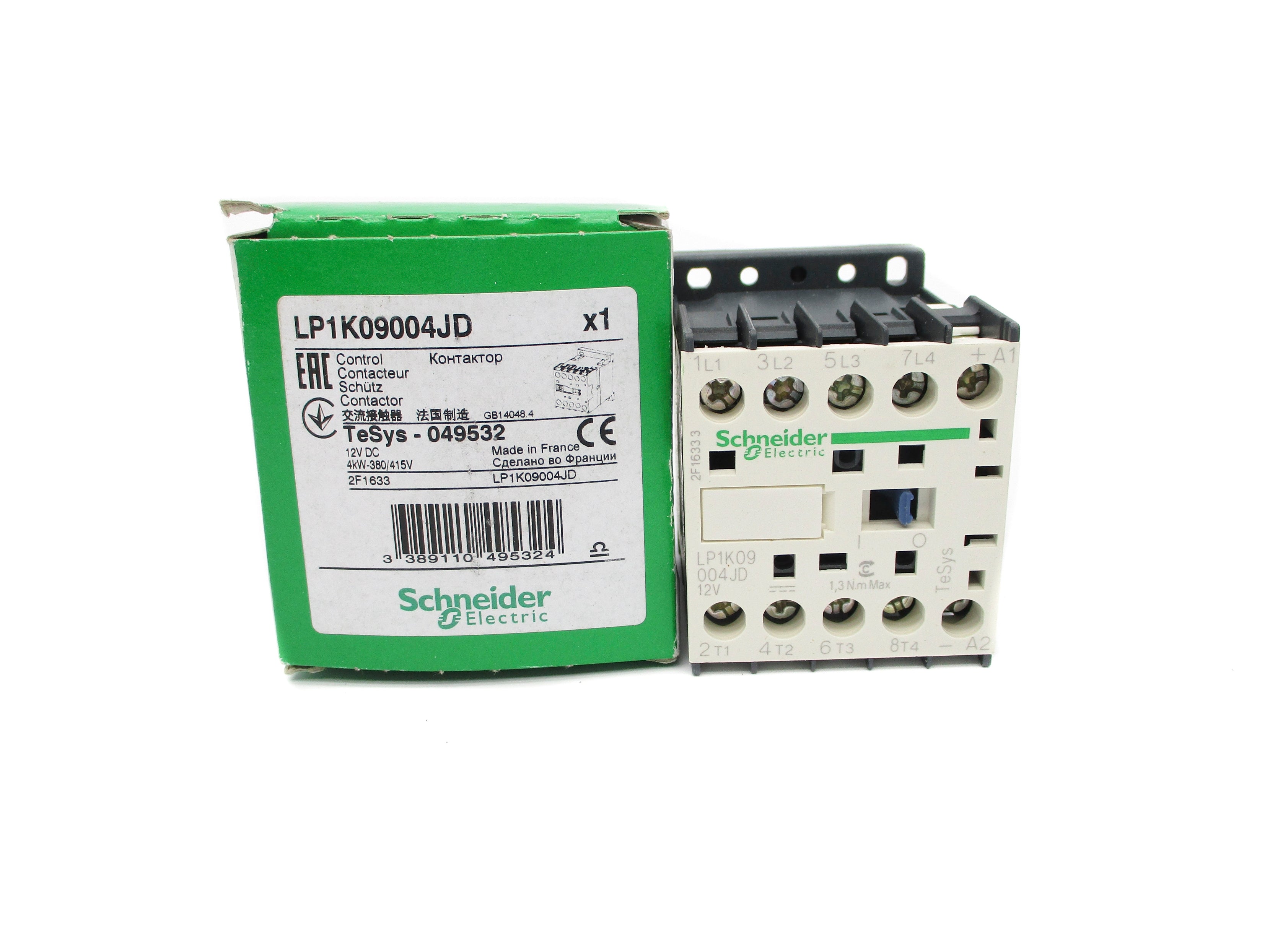 SCHNEIDER ELECTRIC LP1K09004JD 12VDC NSMP