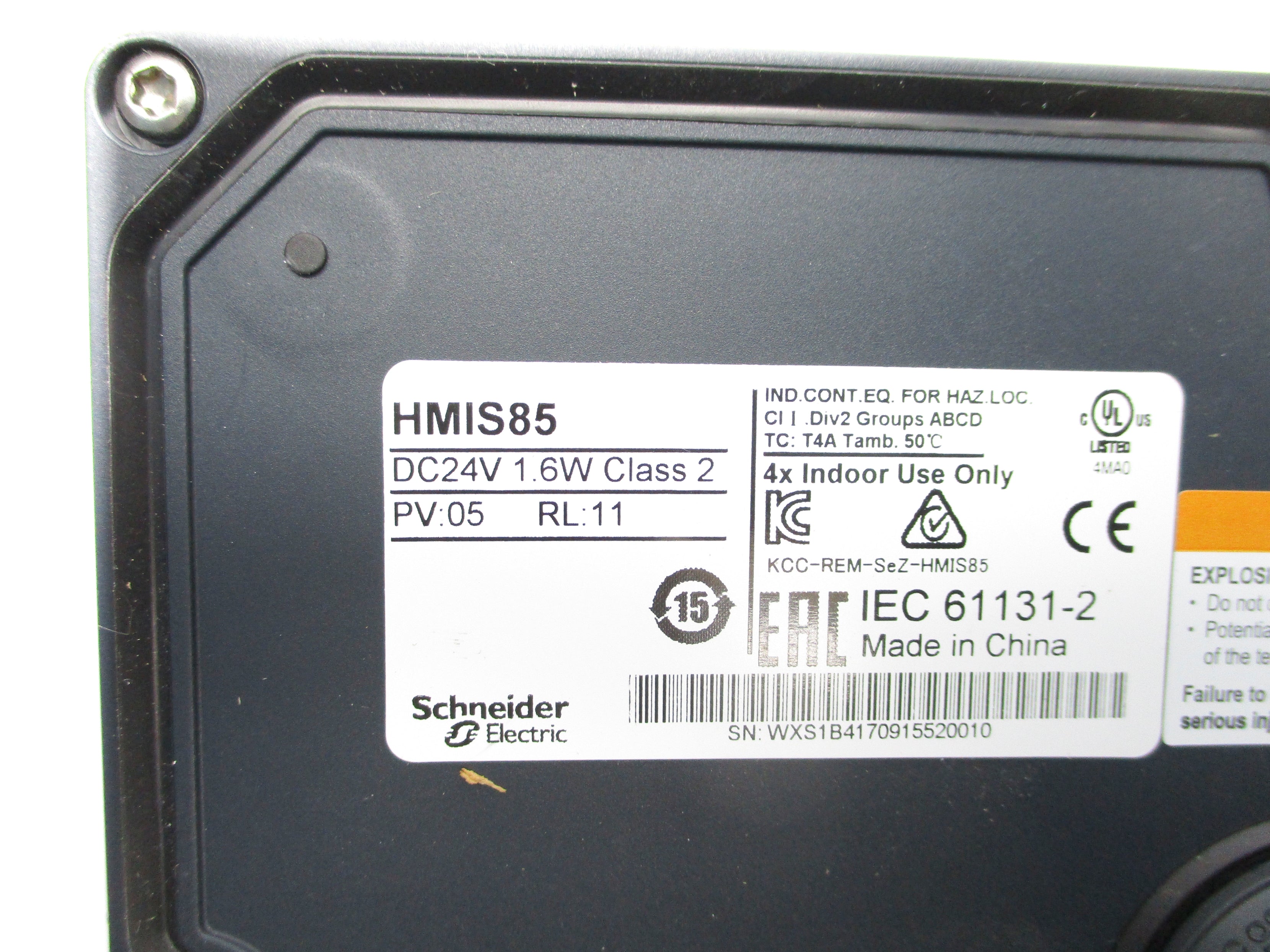 SCHNEIDER ELECTRIC HMIS85 24VDC NSNP