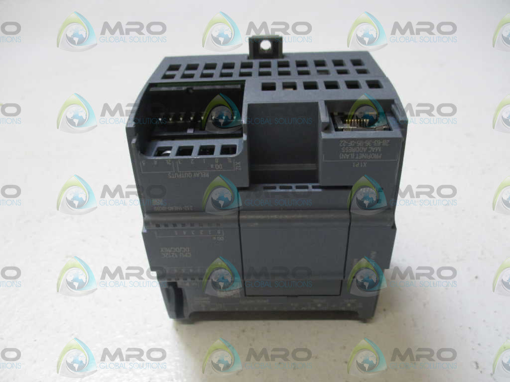 SIEMENS SIMATIC S7-1200 6ES7 212-1HE40-0XB0 CPU MODULE *USED*