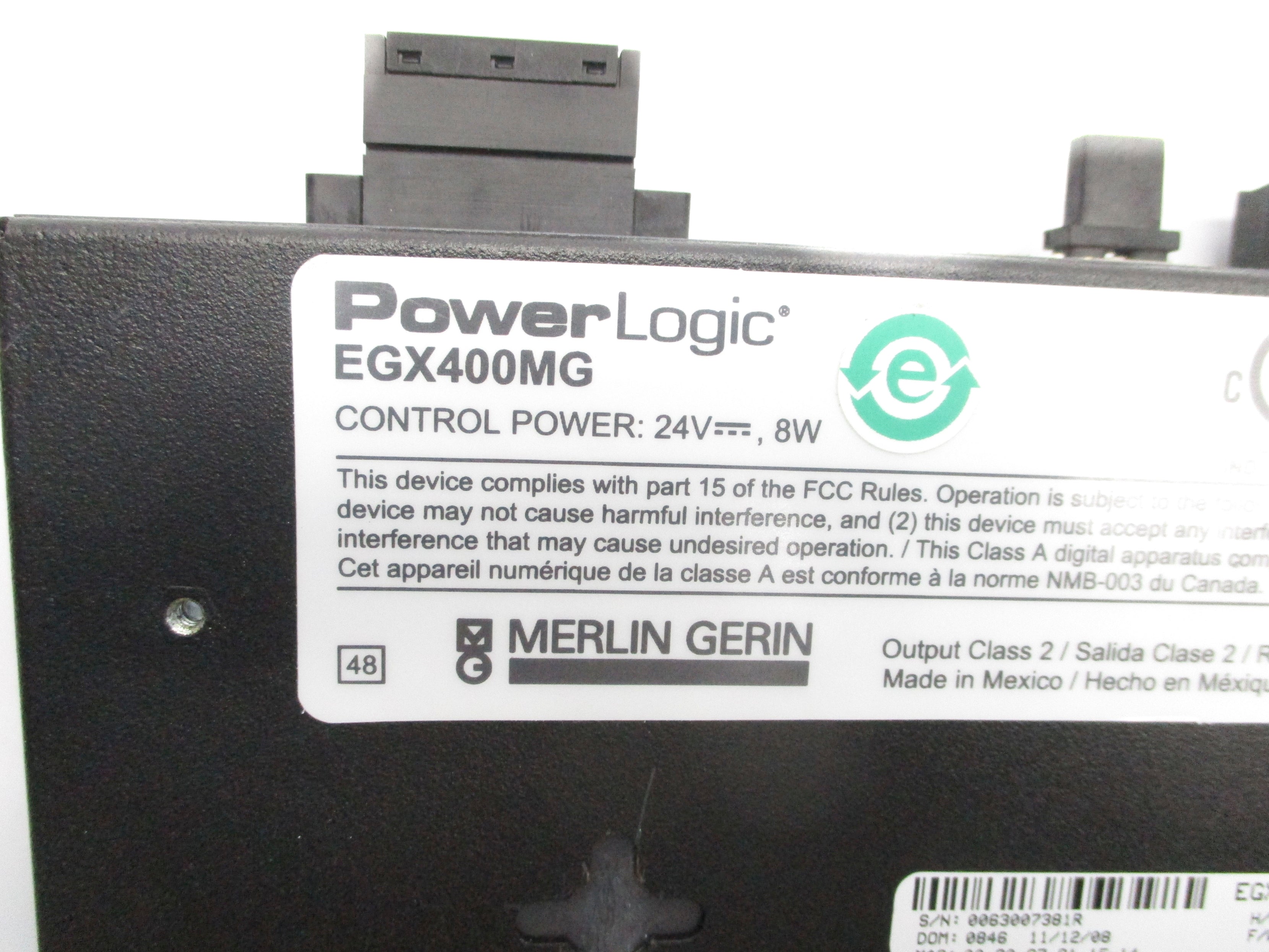 MERLIN GERIN EGX400MG UNMP
