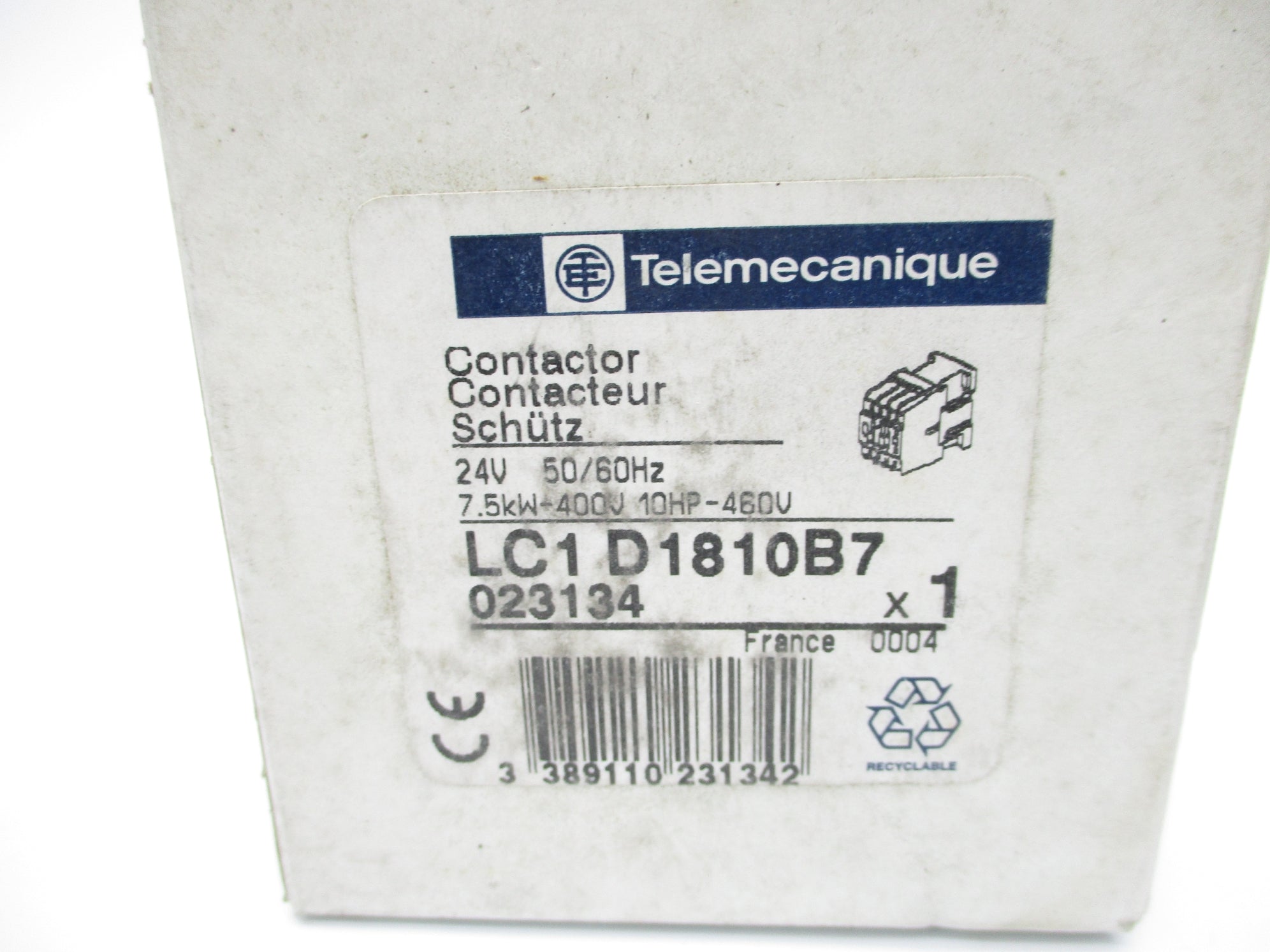 TELEMECANIQUE LC1D1810B7 24V NSMP