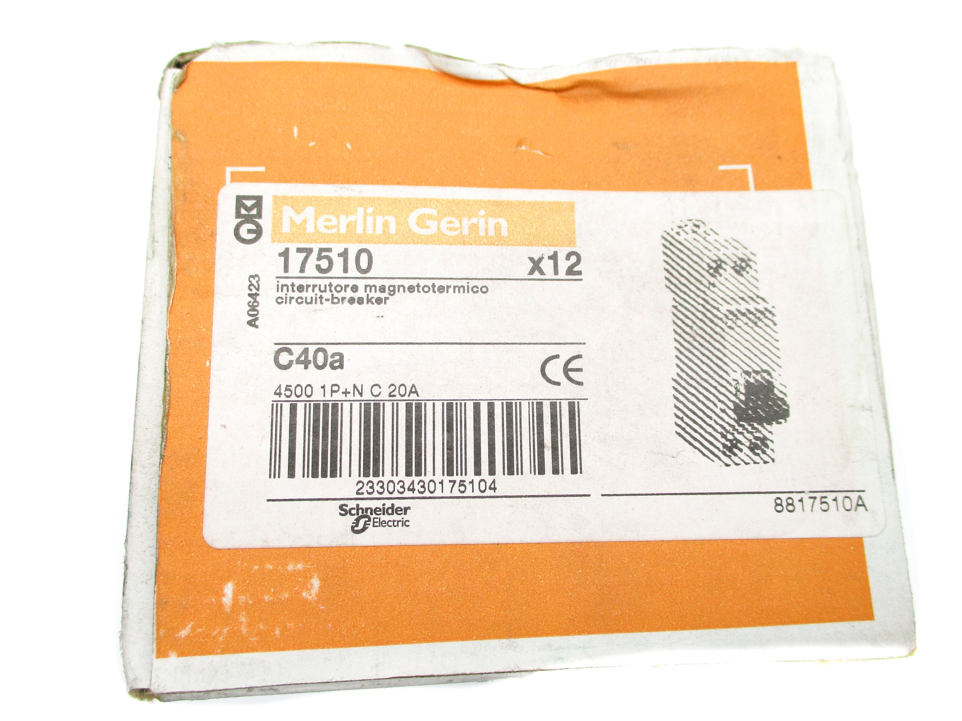 MERLIN GERIN 17510 (PKG OF 12) NSFS