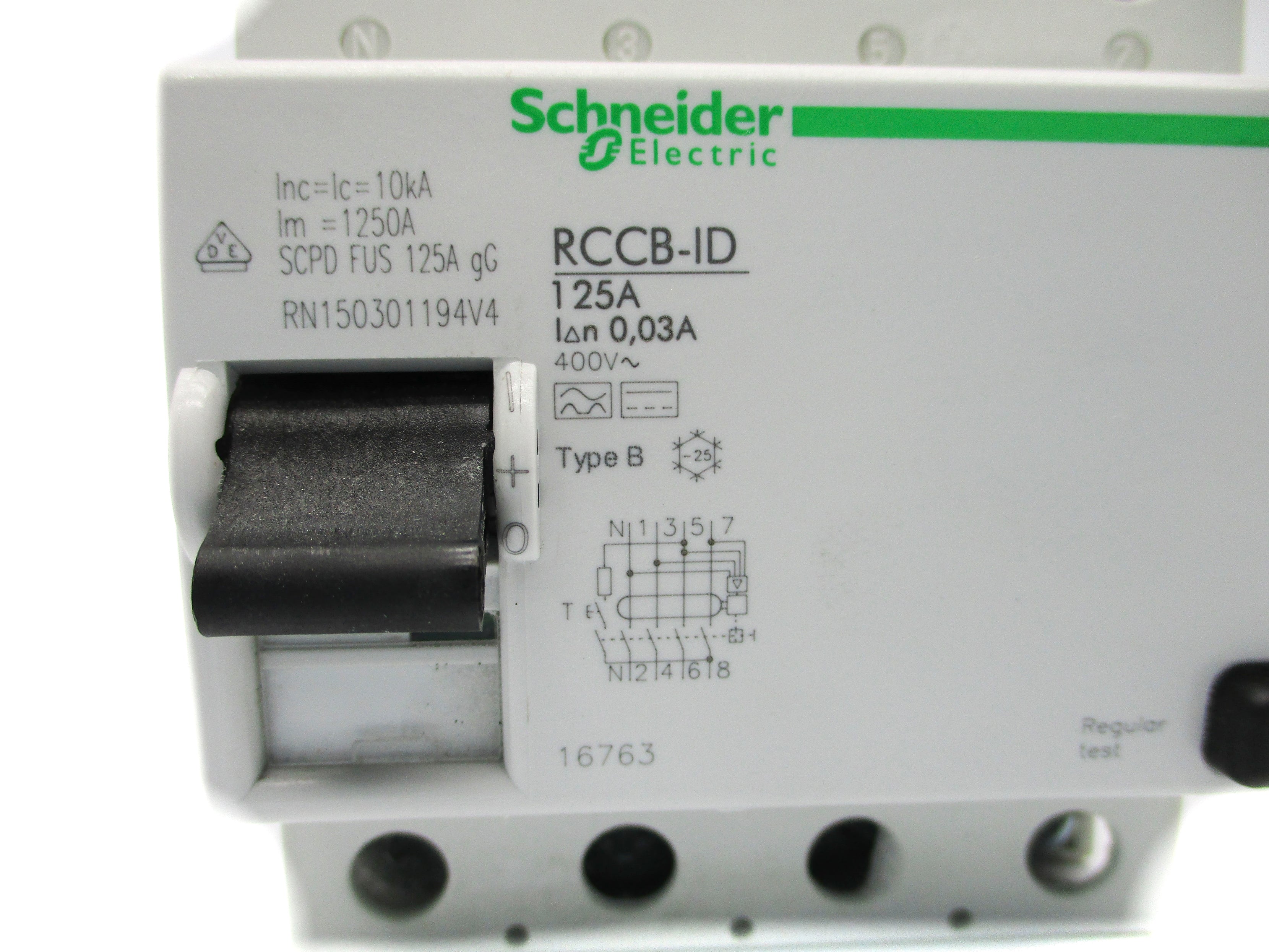 SCHNEIDER ELECTRIC 16763 125A 400V NSNP