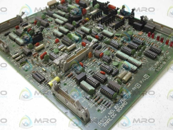 CONTROL TECHNIQUES 02-766390-01 ANALOG BOARD * USED *