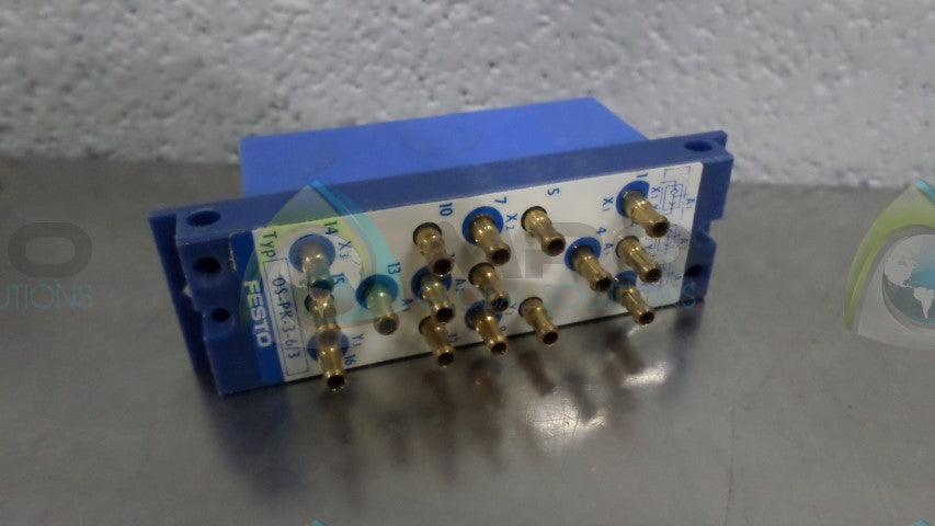 FESTO OS-PK-3-6/3 ODER BLOCK *NEW IN BOX*