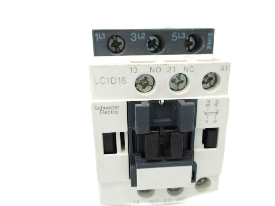 SCHNEIDER ELECTRIC LC1D18B7 24V (AS PICTURED) NSNP