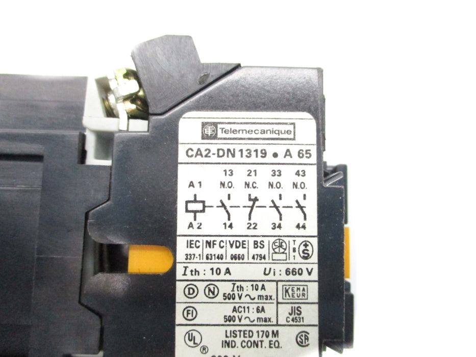 TELEMECANIQUE CA2-DN1319A65 110/120V NSNP