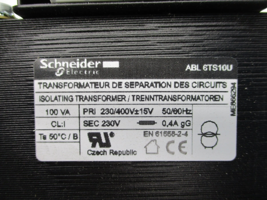 SCHNEIDER ELECTRIC ABL6TS10U 100VA NSNP
