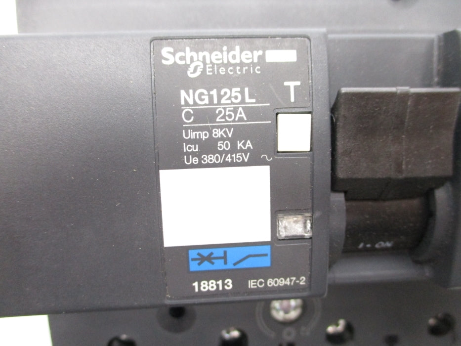 SCHNEIDER ELECTRIC NG125L 18813 25A 380/415V NSNP