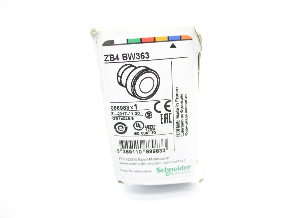 SCHNEIDER ELECTRIC ZB4BW363 NSMP