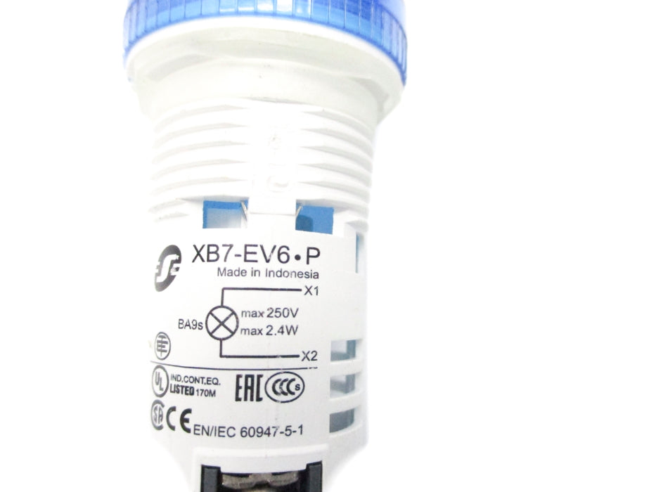 SCHNEIDER ELECTRIC XB7-EV6.P (AS PICTURED/BLUE) NSNP