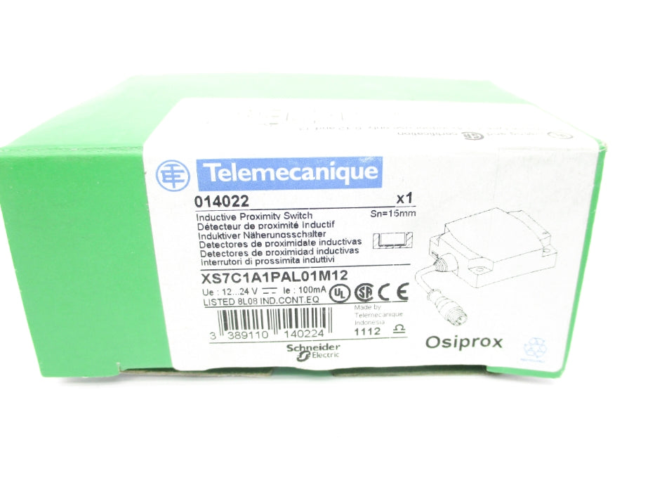 TELEMECANIQUE XS7C1A1PAL01M12 NSMP