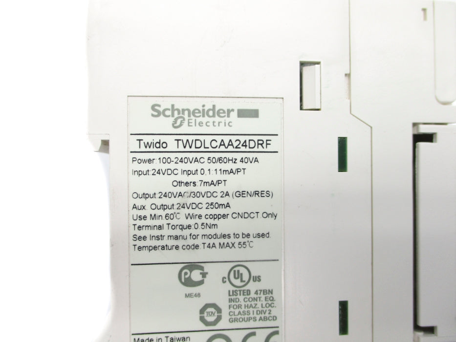 SCHNEIDER ELECTRIC TWDLCAA24DRF 24VDC NSNP
