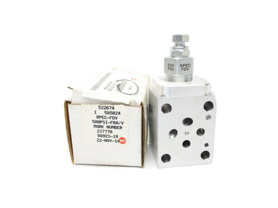 SUN HYDRAULICS RPEC-FDV 500PSI NSMP