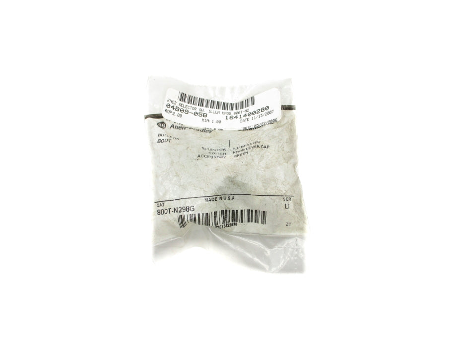 ALLEN BRADLEY 800T-N298G SER. U NSMP