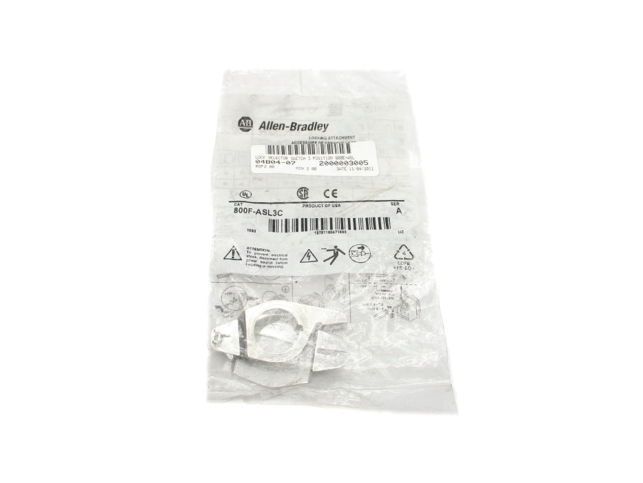 ALLEN BRADLEY 800F-ASL3C SER. A NSMP