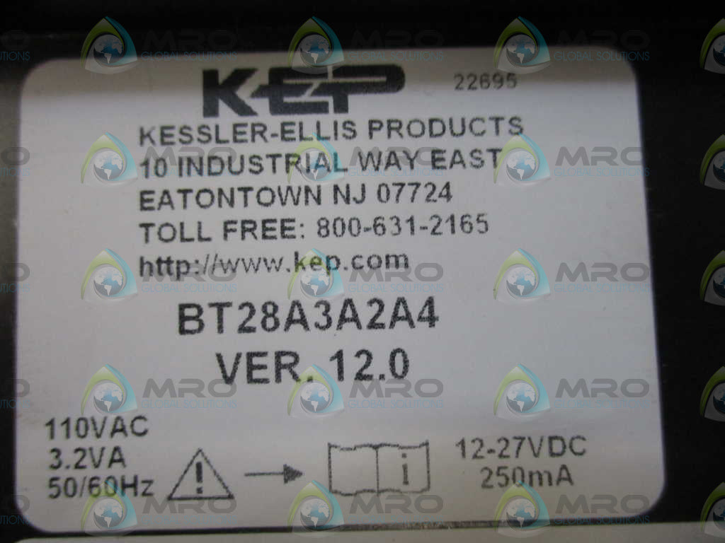 KEP BT28A3A2A4 BATCHTROL II BATCHER *NEW NO BOX*