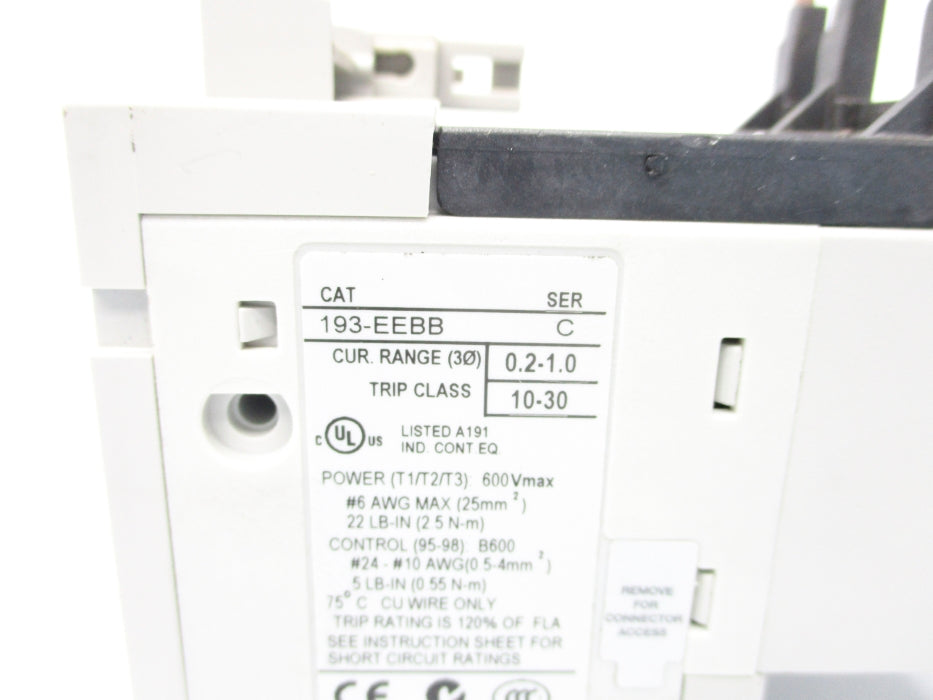 INDUSTRIAL SPARE PART 193-EEBB SER. C 0.2-1.0A NSNP
