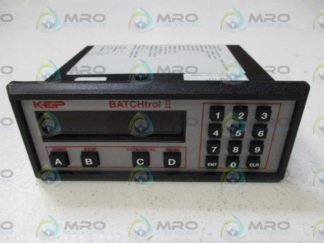 KEP BT28A3A2A4 BATCHTROL II BATCHER *NEW NO BOX*