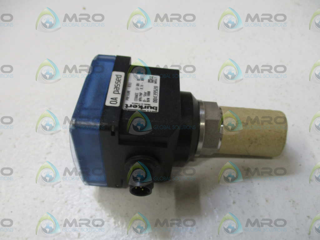 BURKERT 8311 PRESSURE TRANSMITTER ANALOG OUTPUT (AS PICTURED) *NEW NO BOX*