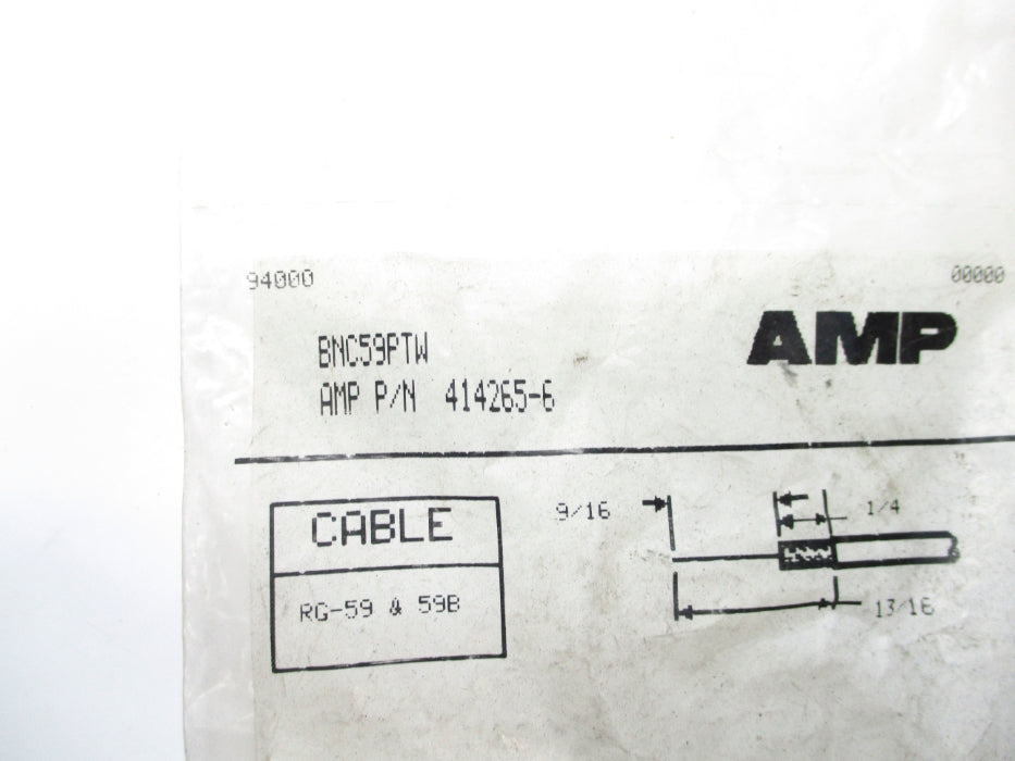 AMP BNC59PTW 414265-6 NSMP