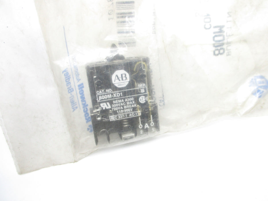 INDUSTRIAL SPARE PART 800M-XD1 SER. B NSMP