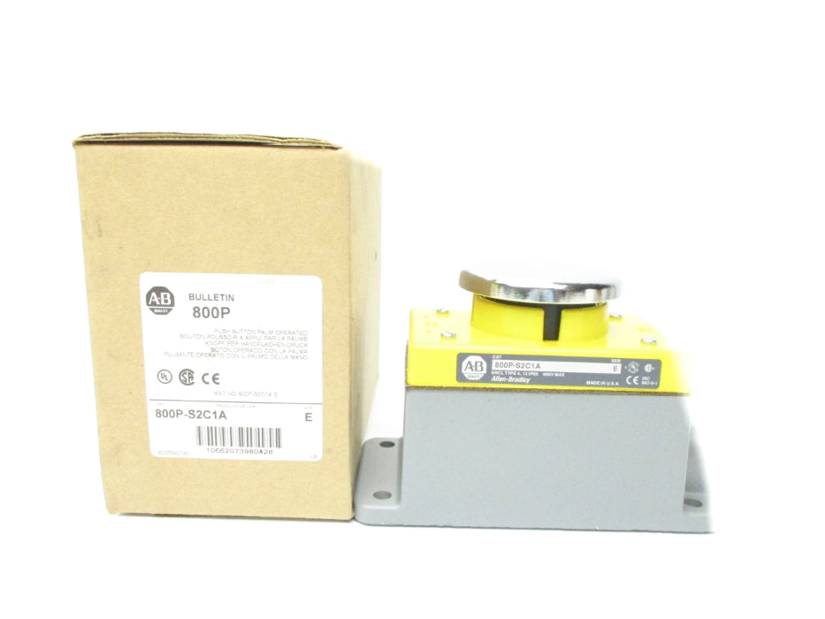 ALLEN BRADLEY 800P-S2C1A SER. E (BR/WH) NSMP