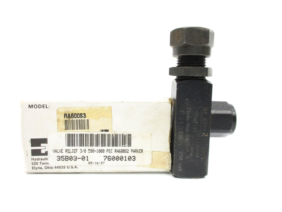 PARKER RA600S3 250-500PSI NSMP