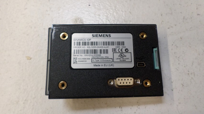 SIEMENS SIMATICS BOP-2 6SL3255-0AA00-4JA1 BASIC OPERATOR PANEL *USED*