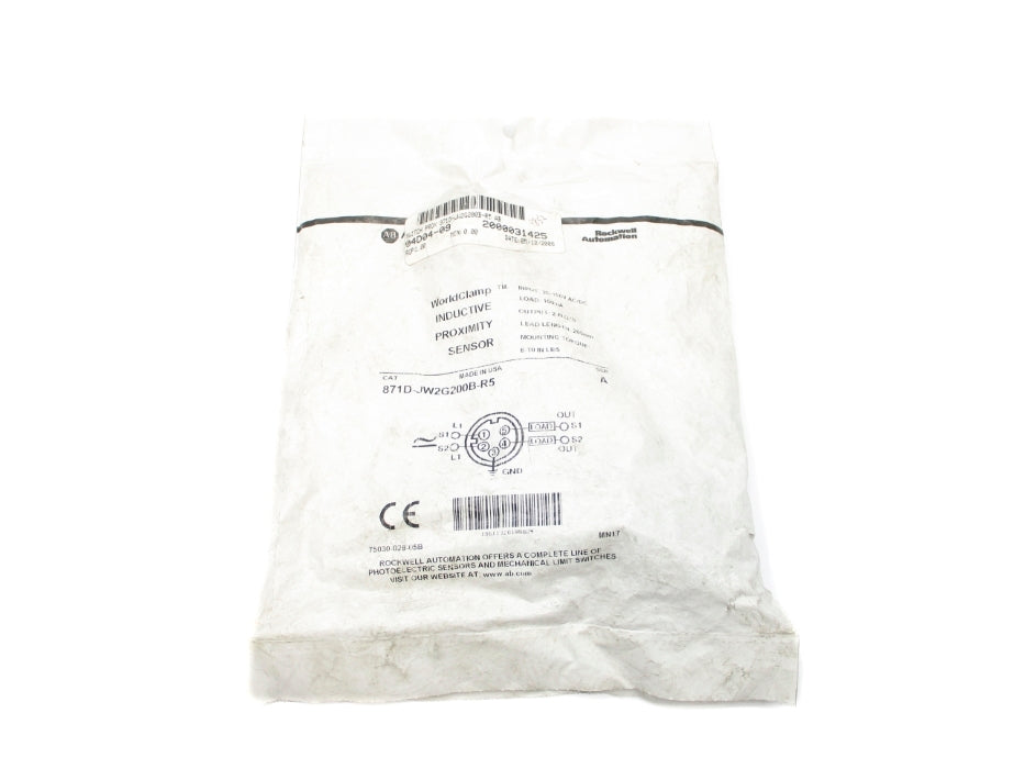 INDUSTRIAL SPARE PART 871D-JW2G200B-R5 SER. A NSMP