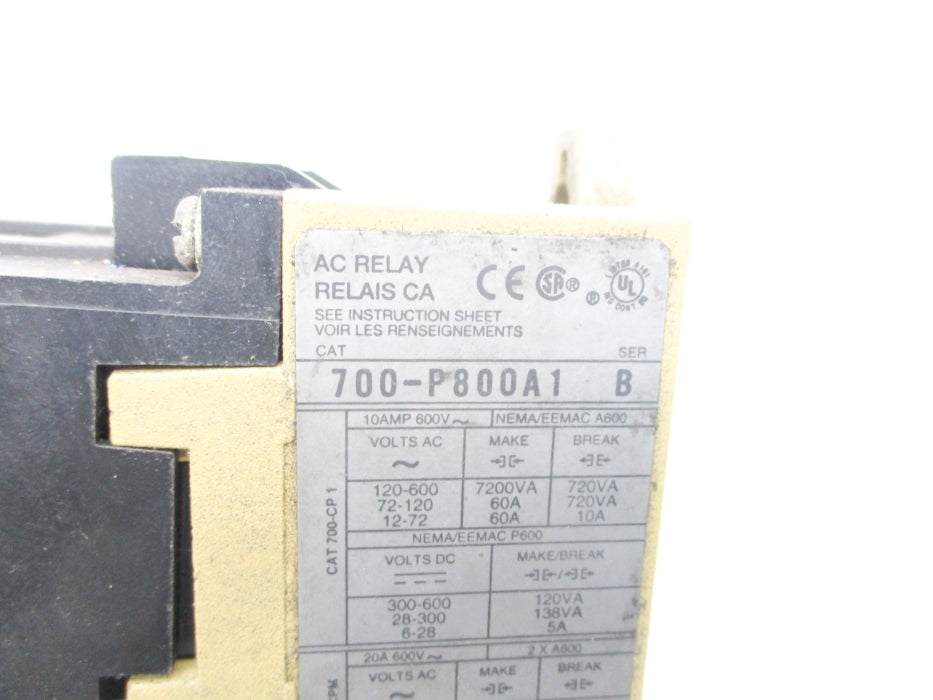 INDUSTRIAL SPARE PART 700-P800A1 SER. B 24VDC UNMP