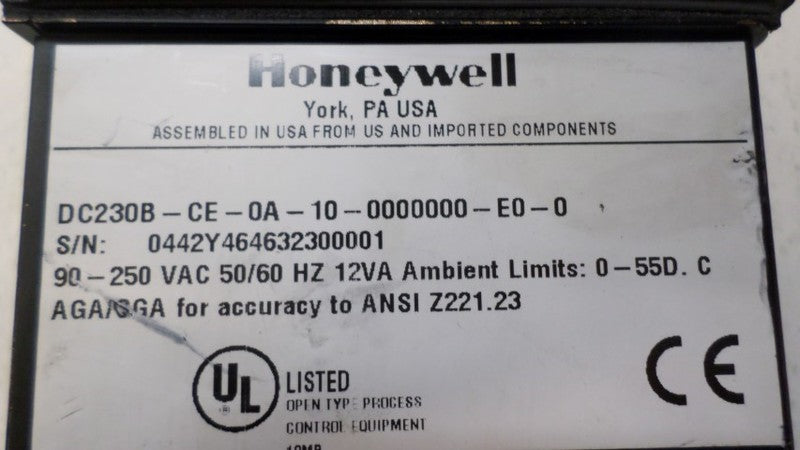 HONEYWELL DC230B-CE-0A-10-0000000-E0-0 MINI-PRO DIGITAL CONTROLLER *NEW NO BOX*