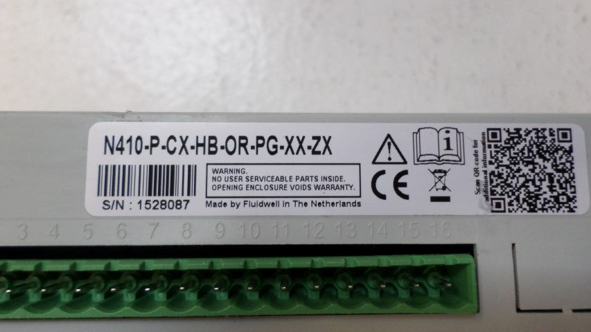 FLUIDWELL N410-P-CX-HB-OR-PG-XX-ZX BATCH CONTROLLER *NEW NO BOX*