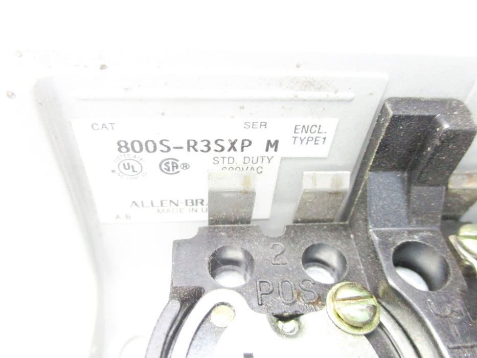 INDUSTRIAL SPARE PART 800S-R3SXP SER. M (AS PICTURED) UNMP