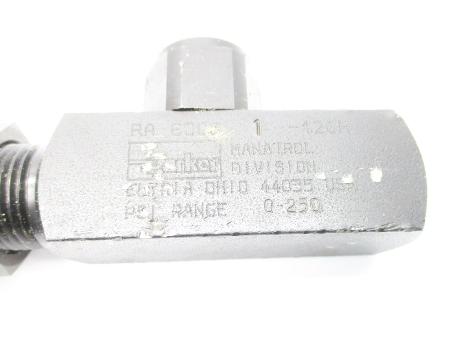 PARKER RA600S1-12GH 0-250PSI UNMP