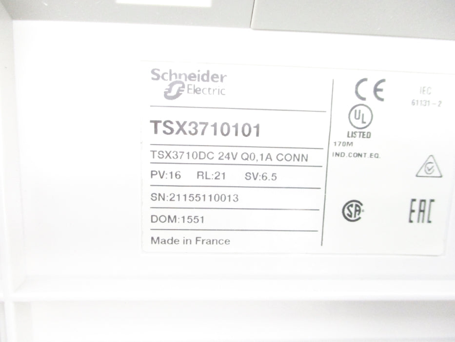 SCHNEIDER ELECTRIC TSX3710101 NSNP