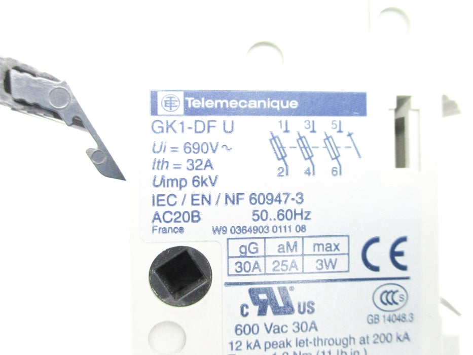 TELEMECANIQUE GK1-DF 500V 32A UNMP