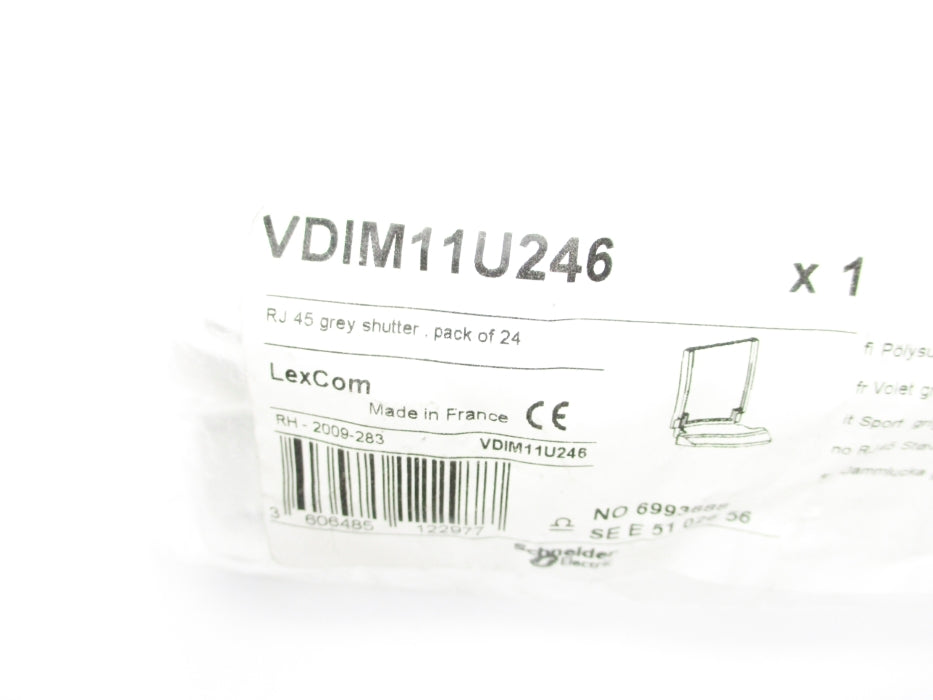 SCHNEIDER ELECTRIC VDIM11U246 (PKG OF 24) NSMP