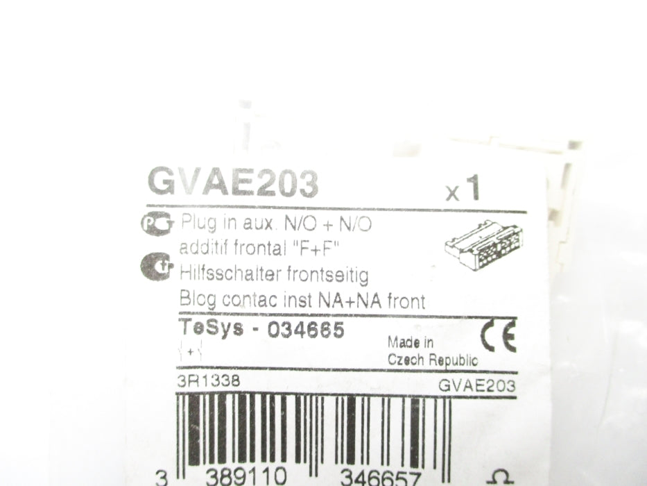 SCHNEIDER ELECTRIC GVAE203 NSMP