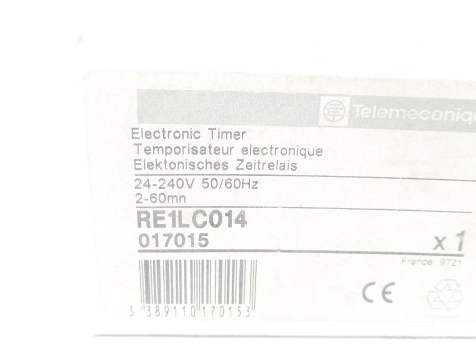 TELEMECANIQUE RE1LC014 2-60MIN NSMP