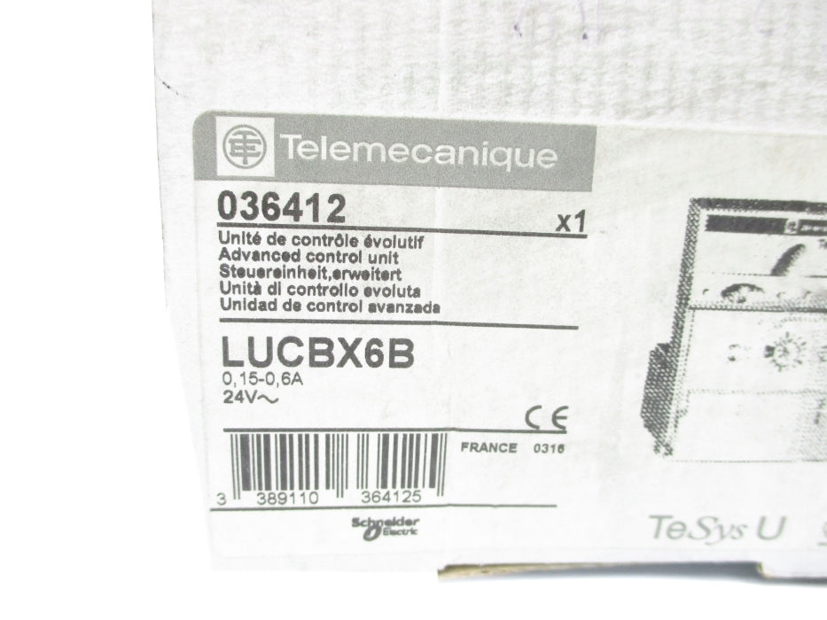 TELEMECANIQUE LUCBX6B NSMP