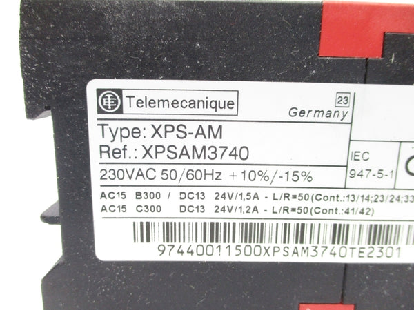 TELEMECANIQUE XPSAM3740 XPS-AM 230VAC NSNP