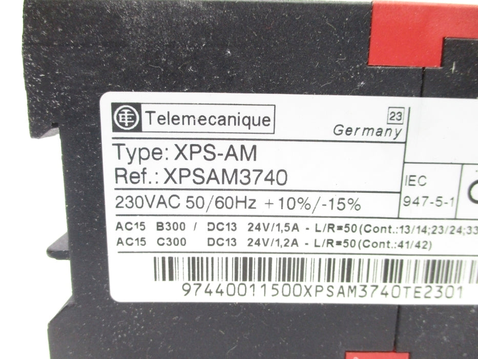 TELEMECANIQUE XPSAM3740 XPS-AM 230VAC NSNP