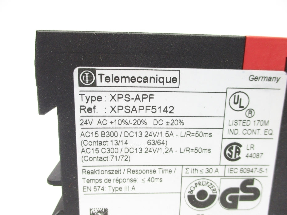 TELEMECANIQUE XPSAPF5142 XPS-APF 24VAC NSNP