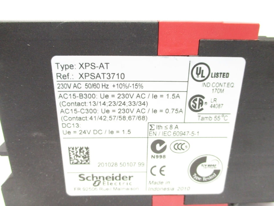SCHNEIDER ELECTRIC XPSAT3710 XPS-AT 230VAC NSNP