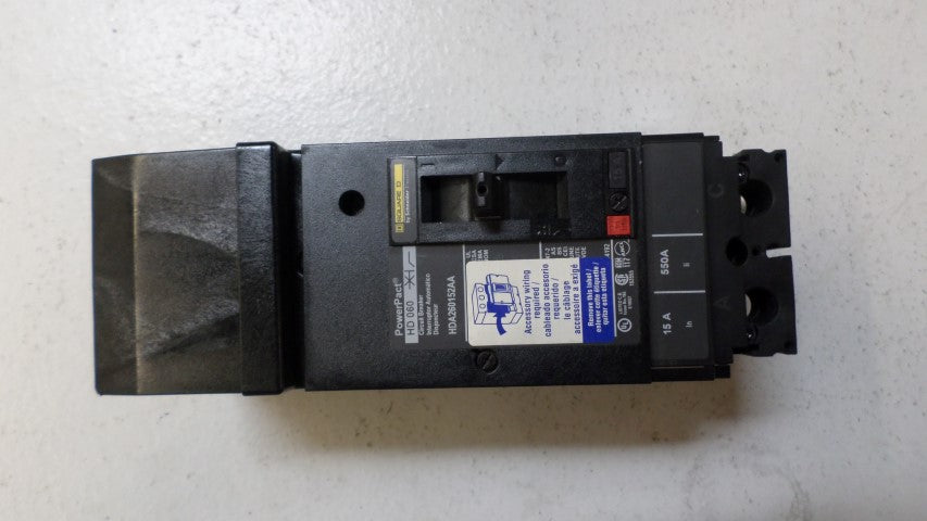 SQUARE D POWERPACT HD 060 HDA260152AA MOLDED CASE CIRCUIT BREAKER *NEW NO BOX*