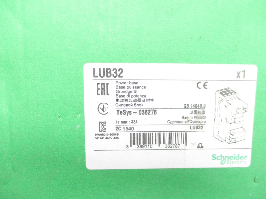 SCHNEIDER ELECTRIC LUB32 (AS PICTURED) NSMP