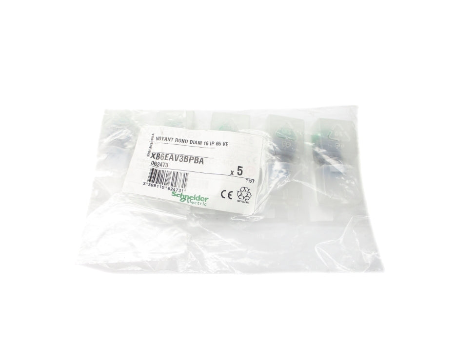 SCHNEIDER ELECTRIC XB6EAV3BPBA (PKG OF 5) NSMP