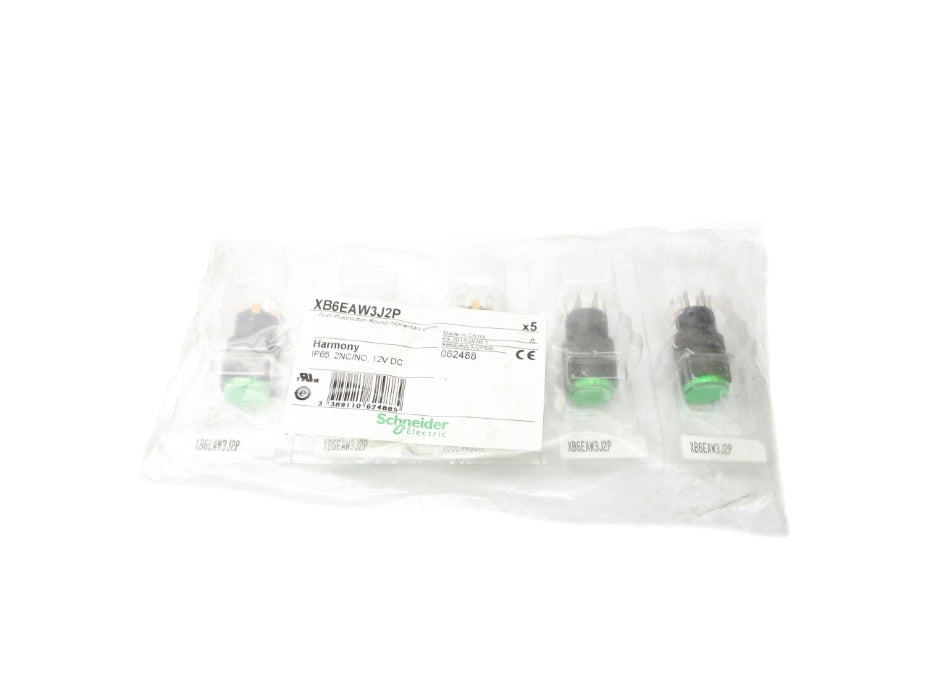 SCHNEIDER ELECTRIC XB6EAW3J2P (PKG OF 5) NSMP